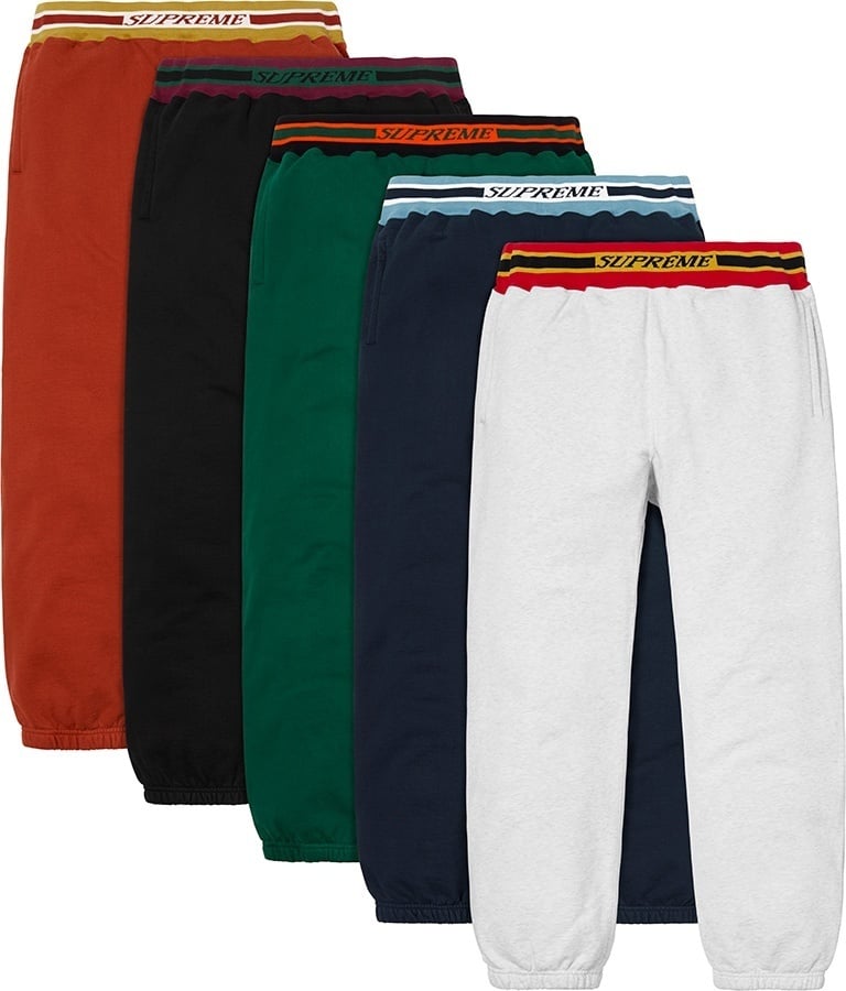 Striped Rib Sweatpant
